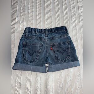 Kids’ Levi's Dark Blue Jean Shorts